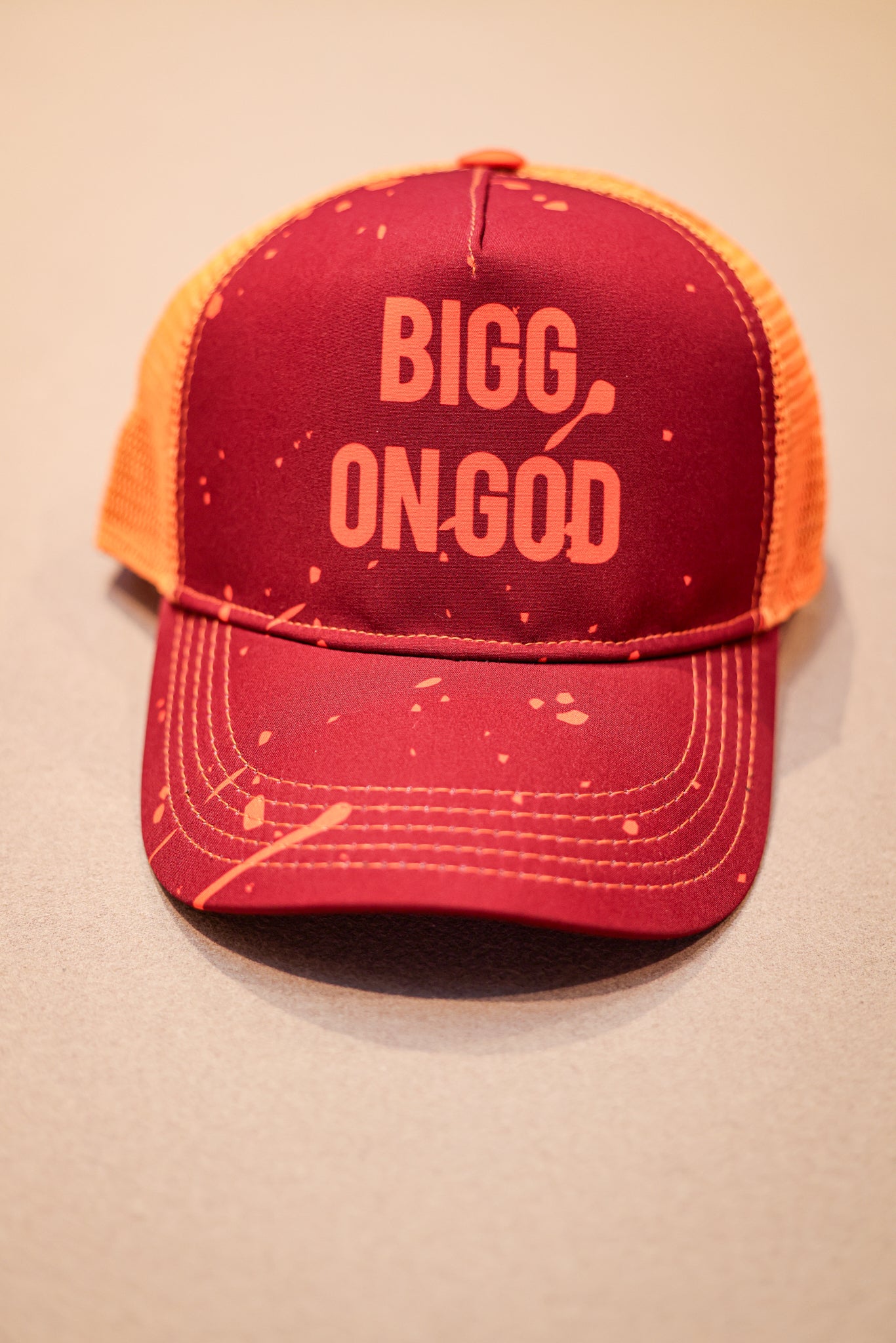 BIGG ON GOD Trucker Hat