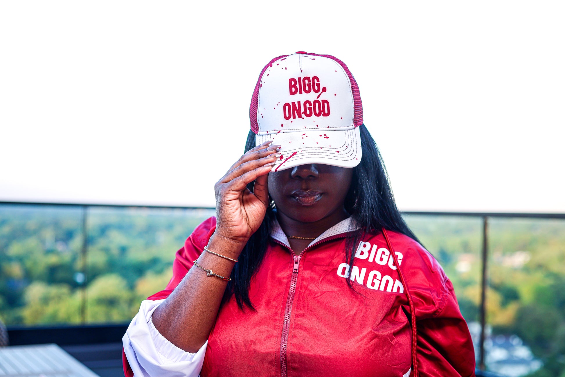 BIGG ON GOD Trucker Hat